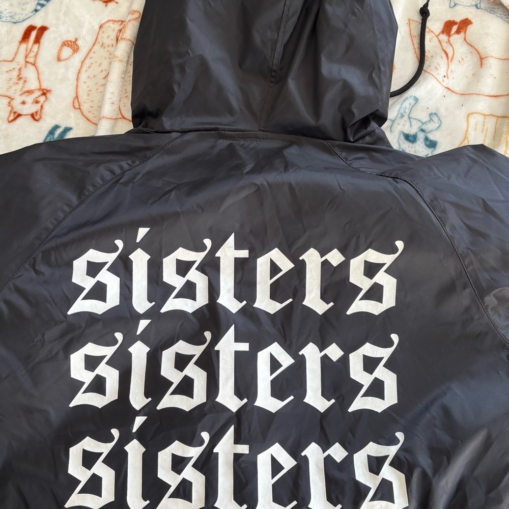 James Charles Sisters Black Hooded Jacket